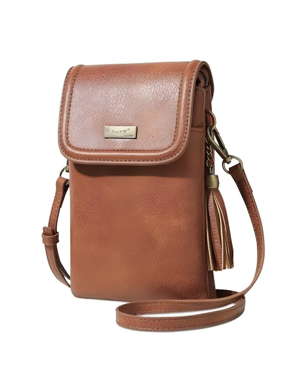 Small Crossbody Bag for Women – Minimalist Vegan Leather Phone Purse